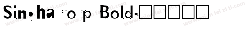 SinghaCorp Bold字体转换